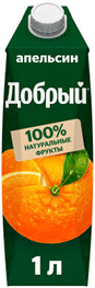 Добрый апельсин 1 литр