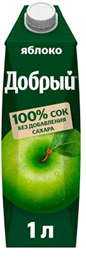 Добрый яблоко 1 литр