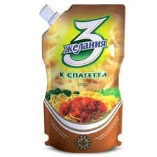 Соус 3 желания, К спагетти, 200 г