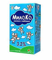 Молоко МИЛОКО 3,2%, 1 л