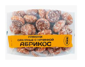 Пряники БКК абрикос, 500 гр