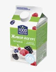 Живой йогурт Фудмастер лесные ягоды, 0,5 л
